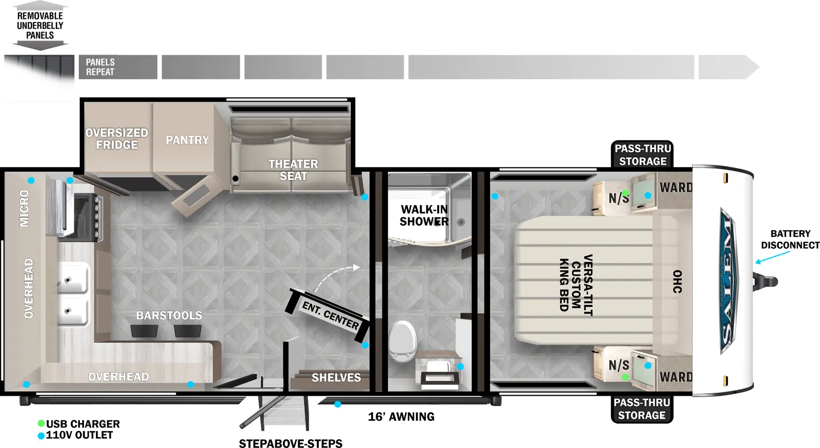 Salem Floorplans Forest River RV